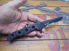 CRKT M16-13SFGL Pocket Knife Liner Lock Combo Edge Tanto Blade Southpaw Model picture