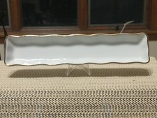 Shafford Golden Heirloom Gold Trim Porcelain Mint Tray Candy Nut Dish Vintage picture
