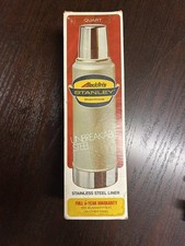 Vintage 1976 Aladdin’s Stanley Thermos • 1 Quart • Unopened New Old Stock picture