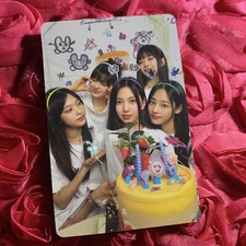 NEWJEANS PEACE Edition Celeb K-POP Girl Photo Card Group Cake Celebrate picture