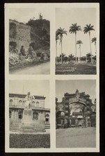 Martinique c.1915-17 WWI Era RPPC Photo Postcard FORT-DE-FRANCE GERBAULT GATE ++ picture