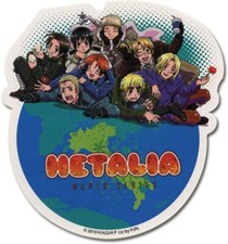 Hetalia World Series Group Sticker Die Cut Anime Manga Officially Licensed New picture