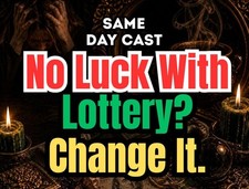 Powerful Lottery Luck Spell - Instant Money Attraction, Big Win Energy & Prosper picture