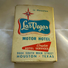 Vintage Las Vegas Motor Hotel Houston TX & Fort Brown Hotel Brownsville TX picture