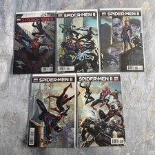 Marvel Comics SPIDER-MEN II #1 2 3 4 5 Complete 1-5 Series Miles Morales 2017 picture