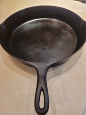 Antique Wagner #12 Sidney Ohio Large Cast Iron Skillet Excellent Condition picture