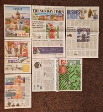Sunday Times Newspaper 22March26 Sport Travel ISA SPECIAL Home Business & Money  picture