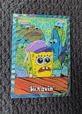 2025 SPONGEBOB TOPPS CHROME 17/75 SPONGEBOB SQUAREPANTS “ Hi Kevin ” #81 NM picture