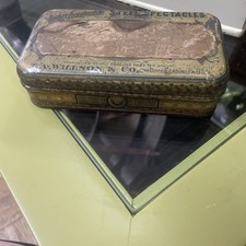 Vintage C. 1880 T.A. Willson & Co Interchangeable Steel Spectacles Tin Can Box picture