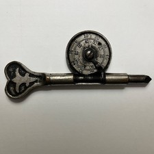 Patented Antique William Lang Speed Indicator U.S. Patent 268,107 (Nov 28, 1882) picture
