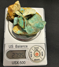 This is Kingman a little on the light side but still 100% natural turquoise.  picture