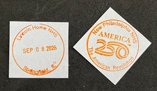 LINCOLN HOME & NEW PHILADELPHIA   America 250   NPS CANCELLATION/PASSPORT STAMP picture