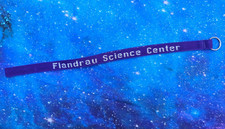 Vintage Purple Flandrau Science Center Lanyard or keychain Tuscon Arizona picture