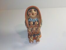 Jemez Pueblo Storyteller Caroline Sando 7 Babies Turquoise Story Teller Navajo picture