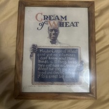 1921 vintage advertisement for Cream of Wheat 12.5”x9.5” picture