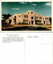 Carlsbad NM Eddy County Courthouse Postcard Unused (45278) picture