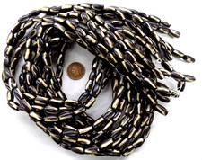 12 Strands WHOLESALE BULK  Tribal African batik Kenya Bone Trade Beads #X77 READ picture