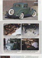 1934 FORD COUPE 6 PG RESTORATION picture