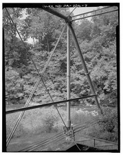 Photo:Walnut Street Bridge Pennsylvania 1900s Diagonal Bracing End Post picture