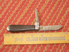Vintage 1924-1933 REMINGTON UMC Pocket Knife Etched Blade Wood Handles Teardrop picture