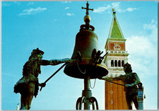 Venice Italy Venezia Mori Famous Bell Tower Campanile Dei Mori Vintage Postcard picture