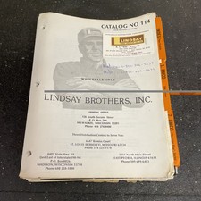 Lindsay Brothers Ag Farm Equipment & Supply Master Catalog Dealer Sales Binder picture