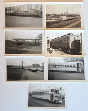 C. 1940s Lehigh Valley Transit Authority Trolley Interurban Photo Lot Of 7 picture