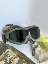 Genuine Ukrainian Military TREVIX Ballistic Goggles UARMS ZSU MM-14 Pixel picture