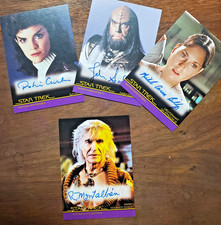 2009-2011 Star Trek MOVIES Rittenhouse Autograph Trading Cards- Your Choice 75+ picture