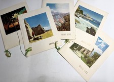 Vintage 1959 Grace Line SS Santa Rosa Dinner Menus Lot of 5 South America picture