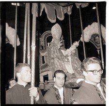 Vatican City Italy Pope John XXIII imparts Papal blessing faith- 1962 Old Photo picture