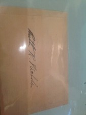 Aviator Ruth Nichols signed notecard Antiques Roadshow Miami '02 collection picture