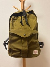 FILSON JOURNEYMAN BACKPACK TAN Khaki Green USED Rare Made in USA from Japan picture