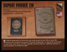Dupont Powder Tin Atlas Classic Firearms Card picture