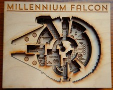 3D Wood Map Star Wars MILLENNIUM FALCON by Origin Artwork picture