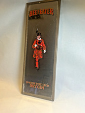 Vintage BEEFEATER London Distilled Dry Gin Bar Mirror Sign – 4 3/8
