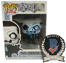 Tobias Forge Signed Autograph Funko Pop 428 Beckett BAS Ghost Papa Emeritus IV picture