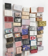 12pc Mixed Brands Lot of Assorted Boxed Perfume Miniatures/Samples Dior, YSL picture