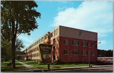 WATERTOWN, New York Postcard HOLIDAY INN MOTEL Route 11 Roadside / c1960s picture