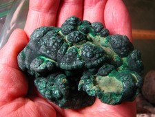 1/3lb 3x2.1x1.8inchs MALACHITE CLUSTER ROUGH JIANGSU 172g CHINA #203 picture