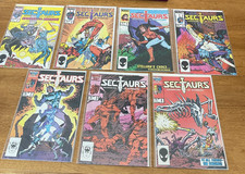 Marvel Comics SECTAURS # 2 3 4 5 6 7 8 Set 2-8 Series 1985 MINT Protected NM picture
