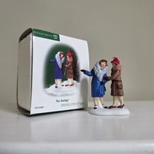 Vintage 2005 Department 56 Christmas In The City Series Tea, Darling? Figurine picture