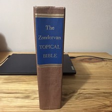 The Zondervan Topical Bible Seventh Printing 1975 Hard Cover picture