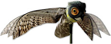 Prowler Owl, Lifelike Owl Decoy with Glassy Eyes and Moving Wings, Easy to Insta picture