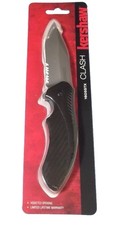 Kershaw 1605ST CLASH Black part serrate assisted linelock knife 4 3/8
