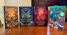 The Library Trilogy - Hardcover + Novella Hardcover - New/Never Read picture