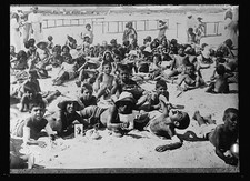 Photo:Cagliari Sardinia 1918 Children Sun Cure Beach Summer Camp picture