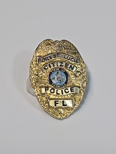 Port St. Lucie Florida Citizen Police Lapel Pin Shield picture