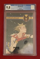 Miracleman #0 Peach Momoko 1:200 Variant Cover CGC Blue Label 9.8 Marvel Pop. 17 picture