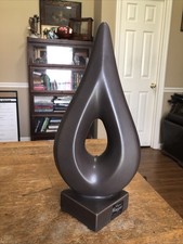 ROYAL HAEGER POTTERY ABSTRACT TEARDROP ART SCULPTURE RARE FENG SHUI VINTAGE Y2K picture